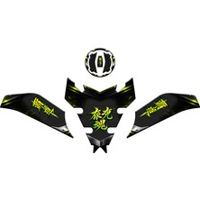 Kawasaki Versys 1100 2025 Uyumlu Tank Pad Set 001