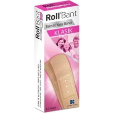 Roll Bant Tekstil Yara Bandı Klasik 10'lu
