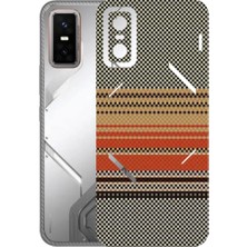 Kapps Infinix GT30 Pro ile Uyumlu Rainbow Serisi Premium Arka Kapak Kaplama(Kenarlar Yoktur!)