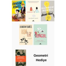 Pegasus Rainbow Rowell 5 Kitap Seti + Geometri Hediye
