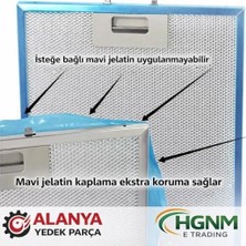 2 Adet 11013941 - Davlumbaz Aspiratör Filtresi- 300X253 mm