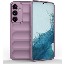 Mabelme Store Samsung Galaxy S24 Kılıf Optimum Silikon - Mor