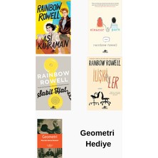 Pegasus Rainbow Rowell 4 Kitap Seti + Geometri Hediye