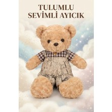 Kıyafetli Ayı 60 cm Figür Peluş Oyuncak - Büyük Peluş Oyuncak - TGS-P202590