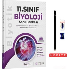Biyotik Yayınları  11 Sınıf Biyoloji Soru Bankası Bağlam Temelli Sorular Beceri Temelli Sorular Tematik ve Konu Kavrama Soruları Kalem Seti Hediyeli