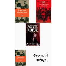 İş Bankası Kültür Yayınları Mustafa Kemal Atatürk 3 Kitap Seti + Geometri Hediye