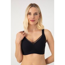 Best Model Büyük Beden C Cup Balensiz Çıkarılabilir Pedli Toparlayıcı Dikişsiz Lazer Sütyen 2225