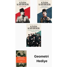 Kronik Kitap Kazım Karabekir 3 Kitap Seti + Geometri Hediye