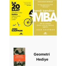 Pegasus Josh Kaufman 2 Kitap Seti + Geometri Hediye