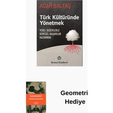 Remzi Kitabevi Türk Kültüründe Yönetmek + Geometri Hediye