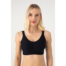 Best Model Büyük Beden C Cup Balensiz Çıkarılabilir Pedli Toparlayıcı Dikişsiz Lazer Sütyen 2226