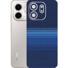 Kapps Infinix Smart 9 ile Uyumlu Rainbow Serisi Premium Arka Kapak Kaplama(Kenarlar Yoktur!)