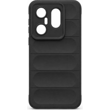 Microcase Vivo X200 Fe ile Uyumlu Miami Serisi Darbeye Dayanıklı Silikon Kılıf AL3420