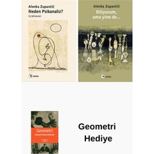 Metis Yayınları Alenka Zupancic 2 Kitap Seti + Geometri Hediye