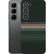Kapps Infinix Hot 60 Pro ile Uyumlu Rainbow Serisi Premium Arka Kapak Kaplama(Kenarlar Yoktur!)