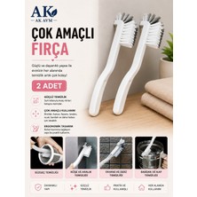 Ak Avm 2 Adet Uzun Saplı Şişe Fırçası Dik Açılı Şişe Banyo Fırçası Lavabo Için Ev Tencere Tava Fırçası
