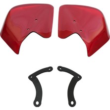 Gp Kompozit Yamaha Nmax 125 / 155 2015-2022 Uyumlu Elcik Koruma Kırmızı