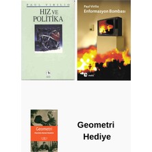 Metis Yayınları Paul Virilio 2 Kitap Seti + Geometri Hediye