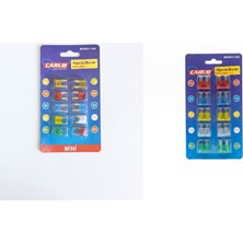 Viteksa Sigorta Set 10LU Bıçak Mini ve Sigorta Set Büyük 10LU Bıçak