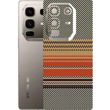 Kapps Infinix Note 50 Pro Plus ile Uyumlu Rainbow Serisi Premium Arka Kapak Kaplama(Kenarlar Yoktur!)