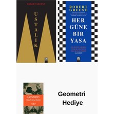 Altın Kitaplar Robert Greene 2 Kitap Seti + Geometri Hediye