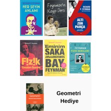 Richard P. Feynman 6 Kitap Seti + Geometri Hediye