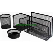 Bigpoint BP404-95 Metal Perfore 4lü Set Siyah