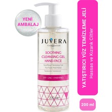 Juvera Hassas Ciltler Için Yüz Yıkama Jeli | Nemlendirici Etkili Yüz Temizleme Jeli 200 ml