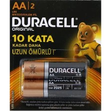 Duracell 2 Li Aa Kalem Pil Kartelada