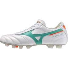 Mizuno Morelia 2 Pro Erkek Krampon Beyaz / Yeşil