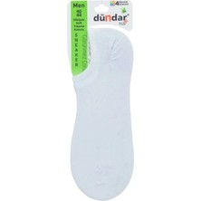 Dündar Çorap 6883 Dündar Erkek Bambu Sneaker 12LI  Beyaz