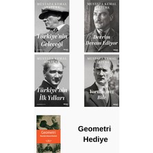 Can Yayınları Mustafa Kemal Atatürk 4 Kitap Seti + Geometri Hediye