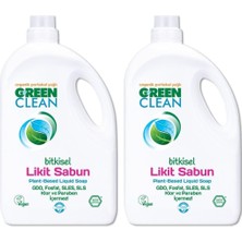 Zemira U Green Clean Green Clean Organik Portakal Yağlı Bitkisel Likit El Sabunu 2,75 Lt 2'li