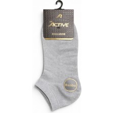 Active Erkek Bambu Patik 12LI Gri