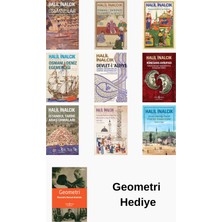 İş Bankası Kültür Yayınları Halil Inalcık 9 Kitap Seti + Geometri Hediye