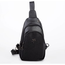 Nas Bag Kadın Crossbody Bag Bel ve Body Bag Siyah