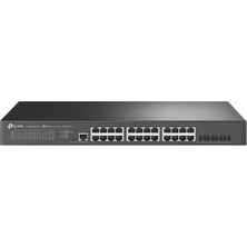 TP-Link Omada TL-SG3428X-M2 24 Port 2.5gbase-T + 4X10GB Sfp+ Uplınk Yönetilebilir Swıtch