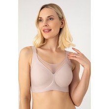 Best Model Büyük Beden C Cup Balensiz Çıkarılabilir Pedli Toparlayıcı Lazer Sütyen 2219