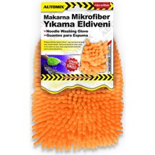 Zemira Automix Makarna Mikrofiber Yıkama Eldiveni | Araç Temizliği Için Pratik Eldiven
