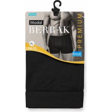 4476 Berrak Erkek Modal Boxer 10LU Paket Siyah