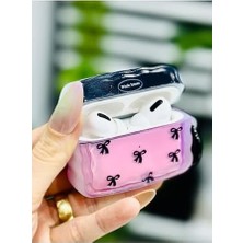 Airpods Pro - Airpods 2. Nesil Pro ile Uyumlu Baskı Tasarımlı Kalın Silikon Koruyucu Kılıf - Baskıminikurdele