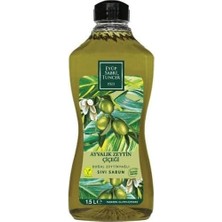 Zemira Doğal Zeytinyağlı Sıvı Sabun Ayvalık Zeytin Çiçeği 1500 ml Pet Şişe x 8