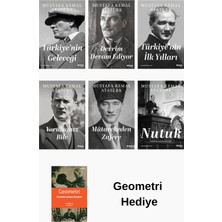Can Yayınları Mustafa Kemal Atatürk 6 Kitap Seti + Geometri Hediye