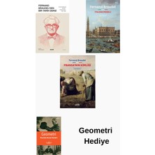 Fernand Braudel 3 Kitap Seti + Geometri Hediye