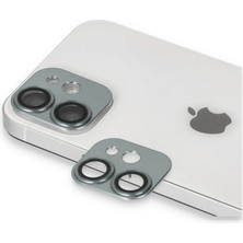 KSB Store Apple Iphone 11 Pers Alüminyum Kamera Lens - Yeşil