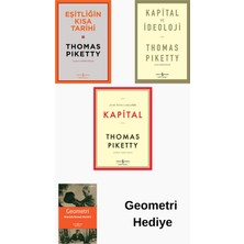 İş Bankası Kültür Yayınları Thomas Piketty 3 Kitap Seti + Geometri Hediye