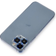 KSB Store Apple Iphone 12 Pro Metal Kamera Lens Koruma Cam - Mavi