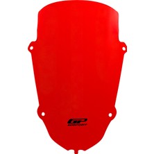 Gp Kompozit Yamaha R25 2019-2025 Uyumlu Spor Ön Cam Kırmızı 40 cm