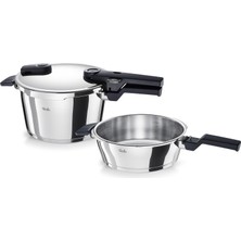 Zemira Fissler Vitaquick Glossy Düdüklü Tencere 4,5+2,5 Litre