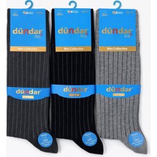 Dündar Çorap 5527 Dündar Erkek Plus Likra Çorap 12LI M19